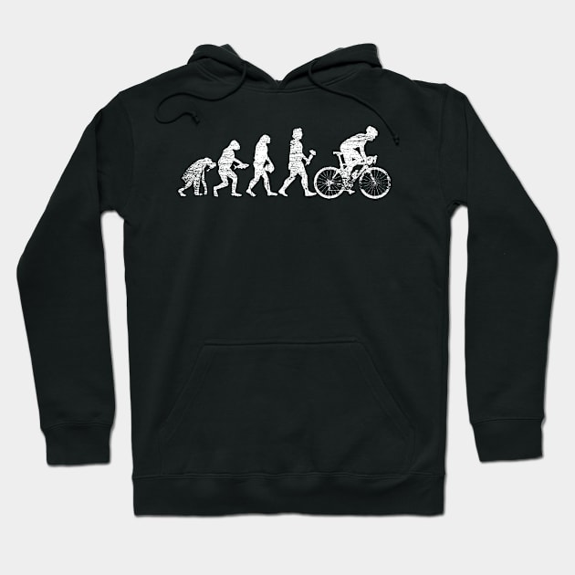 Evolution Bicycle Hoodie by shirtsyoulike